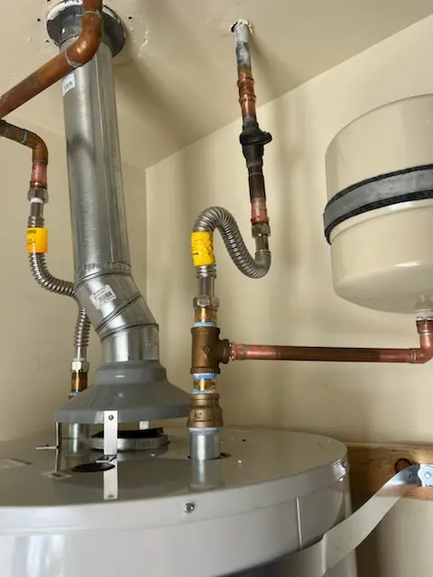 Water heater installation and plumbing repair in Yarmouth